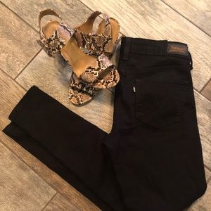 🌑BLACK LEVI LEGGING JEANS 🌑